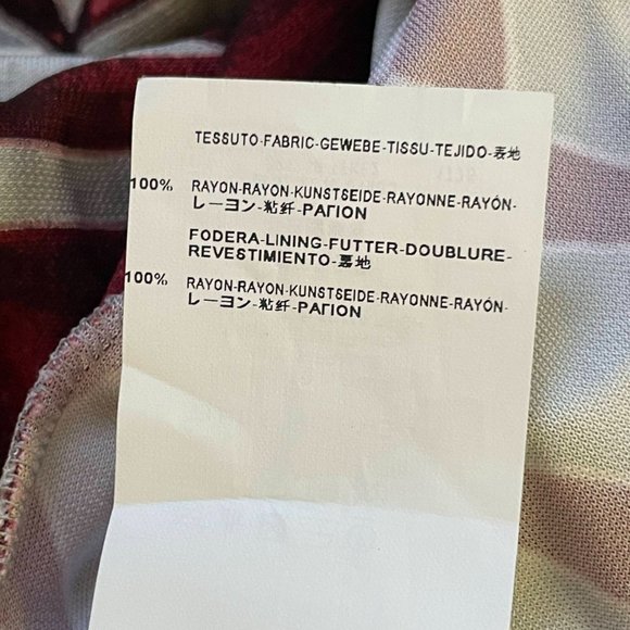 Balenciaga Knee-Length Wrap Print Dress - Picture 7 of 7